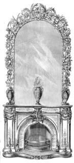 Stove, Mantelpiece, and Looking-Glass for the Sultan of Turkey, 1858. Creator: Unknown.