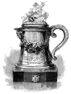 The Royal Yacht Squadron Regatta - the Emperor's Cup, 1858. Creator: Unknown.