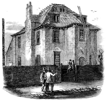 House in Deptford in which Peter the Great resided, 1858. Creator: Unknown.