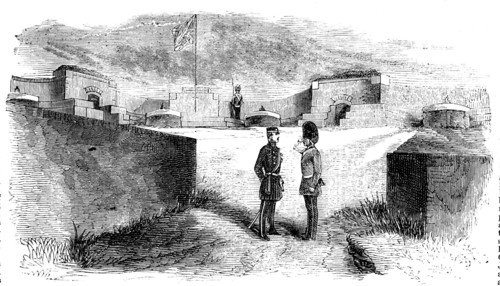 Interior of Seaford Fort, 1858. Creator: Unknown.