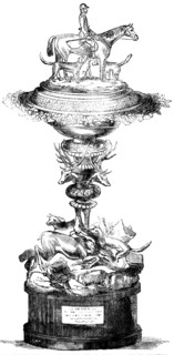Testimonial presented to Mr. Davis of Her Majesty's Staghounds, 1858. Creator: Unknown.