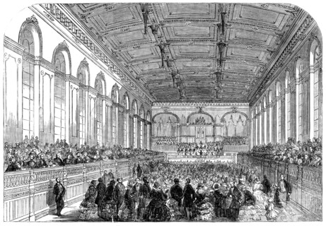 Inauguration of the Townhall, Newcastle-on-Tyne, 1858. Creator: Unknown.