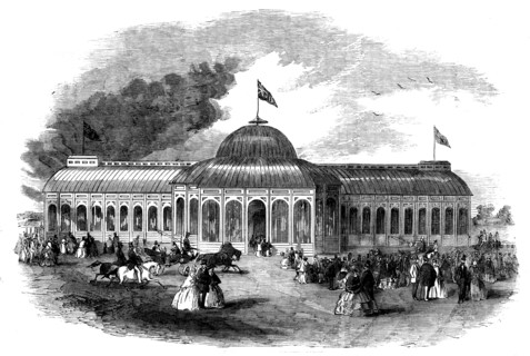 The Crystal Palace at Toronto, Canada, 1858. Creator: Unknown.