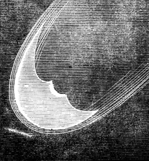 Telescopic Appearances of Donati's Comet, as seen from the Cambridge Observatory, Sept 25..., 1858. Creator: Unknown.