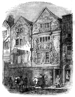Old Houses, Moorfields, 1858. Creator: Unknown.