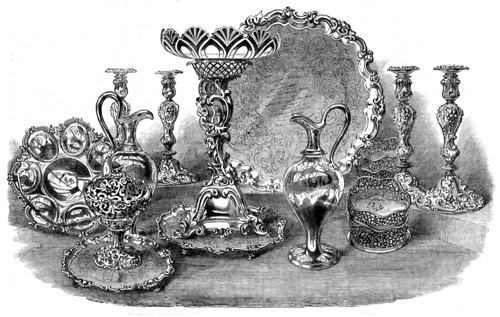 Plate for presentation to Mr. Capreol [?] by his Fellow Citizens of Toronto, Canada West, 1858. Creator: Unknown.