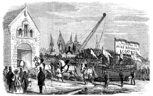 Inauguration of a Life-boat and Life Boat House at Sunderland, 1858. Creator: Unknown.