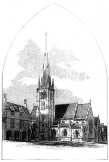St. Nicholas' Church, Durham, 1858. Creator: Unknown.