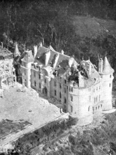 'La Replique de Foch: Au Sud-ouest de Soissons; le chateau de Maucreux, pres de Faverolles..., 1918. Creator: Unknown.