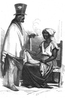 ''Market people--on the Parana; A visit to Paraguay during the war', 1875. Creator: Unknown.
