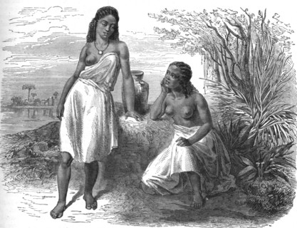 'Young Girls of Taka; A journey through Soudan and Western Abyssinia, with Reminiscences..., 1875. Creator: Unknown.