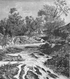'View on the River Abal; A journey through Soudan and Western Abyssinia..., 1875. Creator: Unknown.