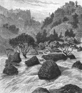'View on the Bashilo; A journey through Soudan and Western Abyssinia, with Reminiscences..., 1875. Creator: Unknown.