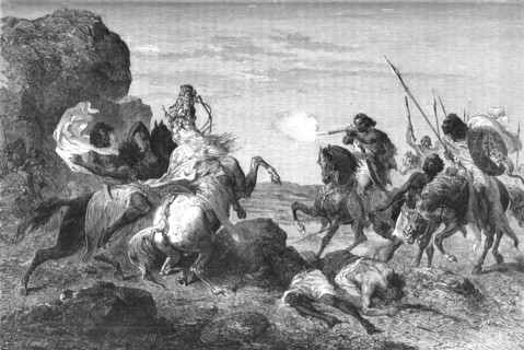 'Abyssinian warfare; A journey through Soudan and Western Abyssinia, with Reminiscences..., 1875. Creator: Unknown.