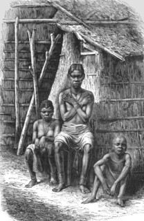 ''Bakalai women and children; The Gaboon.', 1875. Creator: Unknown.