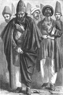 'Dervish and penitent, Russian Geogia; A Journey on the Volga', 1875. Creator: Nicholas Rowe.