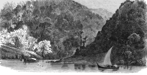 'View on the Volga, Western Bank; A Journey on the Volga', 1875. Creator: Nicholas Rowe.