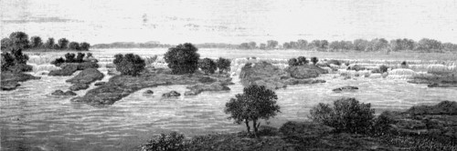 'The Falls of Felou; Journey from the Senegal to the Niger', 1875. Creator: Unknown.