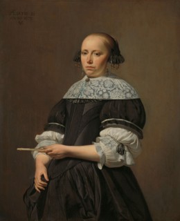 Elisabeth van Kessel (1640-1717), Wife of Willem Jacobsz Baert, 1671. Creator: Caesar Boëtius van Everdingen.