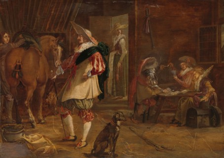A Guard House, c.1635-c.1640. Creator: F Jansen.