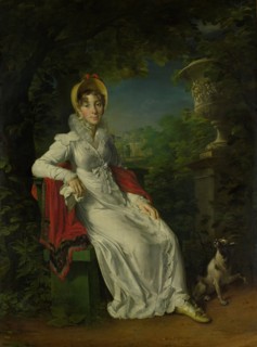 Carolina Ferdinanda Louisa of Sicily (1798-1870). Wife of Charles Ferdinand, Duc de Berry, in the Pa Creator: Francois Gérard.