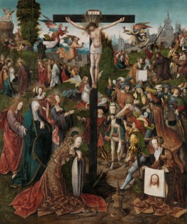 The Crucifixion, c.1507-c.1510. Creator: Jacob Cornelisz. van Oostsanen.