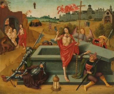 Resurrection of Christ, c.1485-c.1500. Creator: Master of the Amsterdam Death of the Virgin.