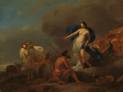 Juno Commanding Argus to Keep Watch on Io, 1655-1683. Creator: Nicolaes Berchem.