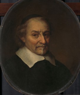 Joost van den Vondel (1587-1679), Poet, 1665. Creator: Philip Koninck.