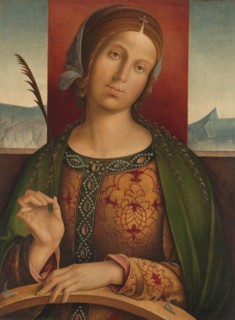 Saint Catherine of Alexandria, 1500-1530. Creator: Francesco Zaganelli.