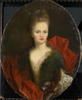 Anna Margaretha van Petcum (1676-1745), Wife of Johan Arnold Zoutman, 1690-1720. Creator: Johan van Diest.