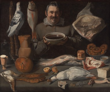 Kitchen Scene, 1610-1625. Creator: Meester van de Amsterdamse Bodegón.