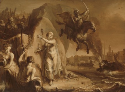 Perseus and Andromeda. Allegory of the liberation of the Netherlands by Prince Frederik Hendrik, 164 Creator: Pieter Symonsz Potter.