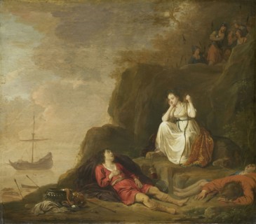 Theagenes and Chariclea, 1625-1640. Creator: Daniel Thivart.