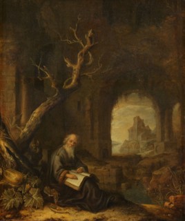 A Hermit in a Ruin, 1650-1668. Creator: Jan Adriaensz. van Staveren.