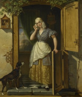 Love Note, 1838. Creator: Johannes Hendrik van West.