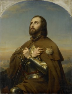Eberhard (1445-96), Duke of Würtemberg, as a Pilgrim in the Holy Land, 1846. Creator: Nicaise de Keyser.