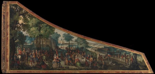 Lid of a harpsichord, 1626. Creator: Philip Schey.