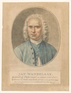 Portrait of Jan Wandelaar, 1759-1820. Creator: Abraham Delfos.