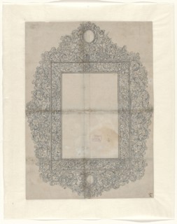 Design for a sculpted frame, c.1680-c.1700. Creator: Anon.