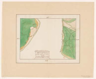 Map of Den Helder and part of Texel with the intervening Marsdiep, in or after 1688. Creator: Anon.