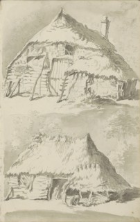 Farm buildings, c.1780-c.1800.  Creator: Bernhard Heinrich Thier.