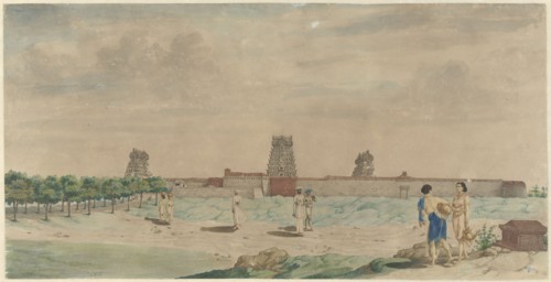 The Great Pagoda in Chalembron, India, 1774. Creator: Carel Frederik Reimer.