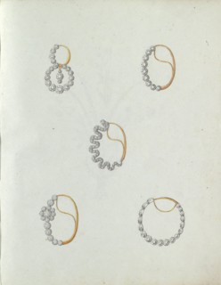 Five jewelry, c.1800-c.1810. Creator: Carl Friedrich Bärthel.