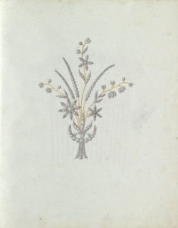 Jewel in the form of a bouquet, c.1800-c.1810. Creator: Carl Friedrich Bärthel.