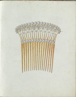 Hair comb with sixteen teeth, c.1800-c.1810. Creator: Carl Friedrich Bärthel.
