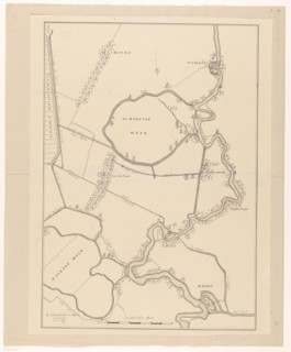 Map of a part of the Gooi, 1636-1799. Creator: Cornelis Danckerts de Ry.