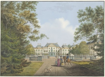 View of Het Loo Palace, 1784-1828. Creator: Cornelis de Kruyff.