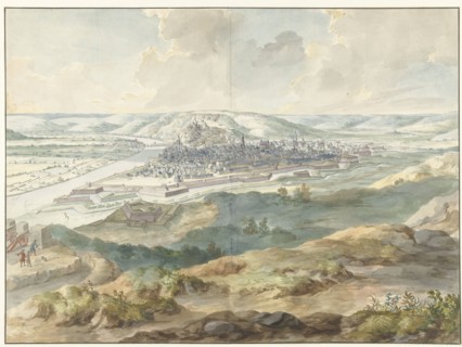 View of Namur from the East during the Siege of 1695, (1695). Creator: Dirk Maes.
