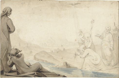 The baptism of Christ, 1617-c.1623. Creator: Gerard ter Borch I.